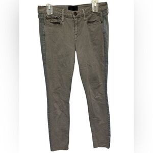 Vince Women's Size 28 Dylan Skinny Tuxedo Jeans Gray